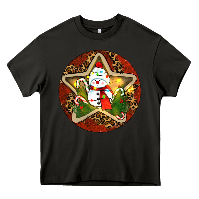 Snowman Christmas Heavy Core Tee by RanaPortraitStore | Teevron