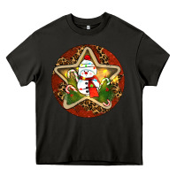Asphalt Snowman Christmas Heavy Core Tee - RanaPortraitStore