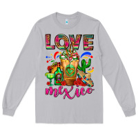 Moon Dust Love Mexico Cold Drink Frappe Long Sleeve Tee - FaDigitalArtStudio