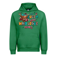 Emerald just a girl who loves cows Urban Hoodie - JahusDesignShop