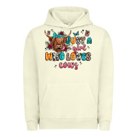 Pigment Pistachio just a girl who loves cows Urban Hoodie - JahusDesignShop