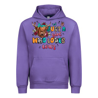 Tulip just a girl who loves cows Urban Hoodie - JahusDesignShop