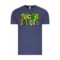 Vintage Denim Lucky dude  St. Patrick's Day Vintage Tee - CowGirlArtShop