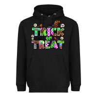 Black trıck or treat Heavyweight Hoodie - AdoDesignShop