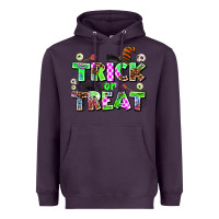Plum trıck or treat Heavyweight Hoodie - AdoDesignShop