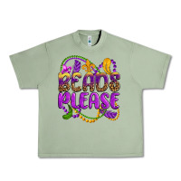 Oil Green beads please mardi gras Urban Heavy Tee - OliviaCreatesArt