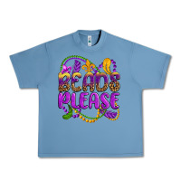 Pebble Blue beads please mardi gras Urban Heavy Tee - OliviaCreatesArt