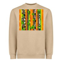 Mushroom st patricks shamrock with cowhide Heavyweight Sweatshirt - Artiststas