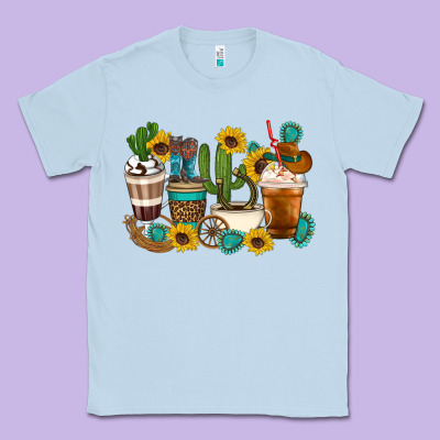 Coffee Cups Classic Tee Designed By Artiststas