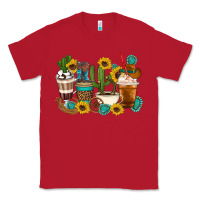 Red Coffee cups Classic Tee - Artiststas