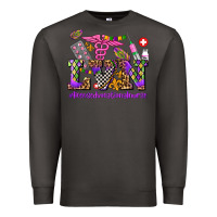 Smoke mardi gras  lvn licensed vocational nurse Premium Sweatshirt - AdoDesignShop