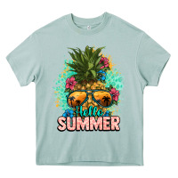 Arona Hello summer pineapple Heavy Core Tee - NancyCooperArtShop