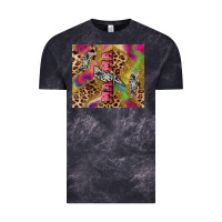 Cloud Black Colorful leopard lightning bolt tumbler mother's Vintage Tee - HowdyJamesFarm