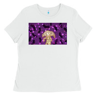 White elf with big ears and socks Ladies Tee - TumblerDesignByShophia