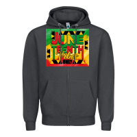 Smoke juneteenth vibes only tumbler Zipper Hoodie - BarkalooDesign