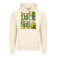 Vintage Artic St. Patrick's Forget luck give me beer Vintage Hoodie - OliviaCreatesArt