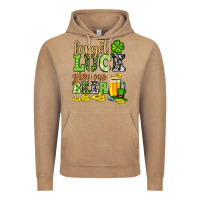 Vintage Coffee St. Patrick's Forget luck give me beer Vintage Hoodie - OliviaCreatesArt
