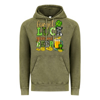 Vintage Olive St. Patrick's Forget luck give me beer Vintage Hoodie - OliviaCreatesArt