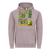 Vintage Zinc St. Patrick's Forget luck give me beer Vintage Hoodie - OliviaCreatesArt