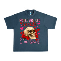 Midnight Navy roses are red inside i m dead Urban Heavy Tee - OliviaCreatesArt