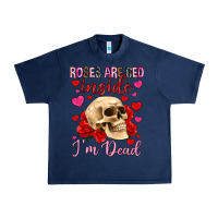 Navy roses are red inside i m dead Urban Heavy Tee - OliviaCreatesArt