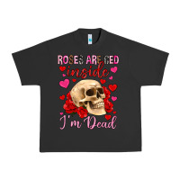Pigment Black roses are red inside i m dead Urban Heavy Tee - OliviaCreatesArt