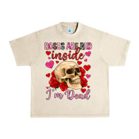 Sandshell roses are red inside i m dead Urban Heavy Tee - OliviaCreatesArt