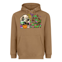 Toasted Coconut eat drınk and be scary Heavyweight Hoodie - AdoDesignShop