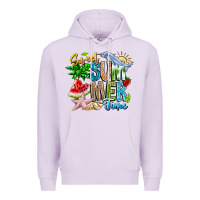 Lilac summer time Premium Hoodie - CowhideDigitalArt