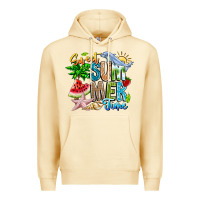 Pina Colada summer time Premium Hoodie - CowhideDigitalArt