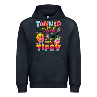 Navy tanned tattled and tipsy Urban Hoodie - JahusDesignShop