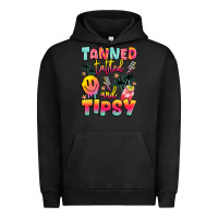 Pigment Black tanned tattled and tipsy Urban Hoodie - JahusDesignShop