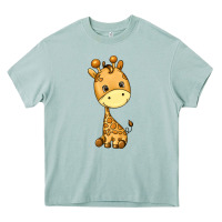 Arona giraffe Heavy Core Tee - texasbilliewilder