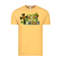 Vintage Mustard i dont need luck ive got jesus Vintage Tee - CowGirlArtShop