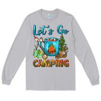 Moon Dust Let's Go Camping Coffee Mug Long Sleeve Tee - FaDigitalArtStudio