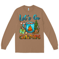 Toasted Coconut Let's Go Camping Coffee Mug Long Sleeve Tee - FaDigitalArtStudio
