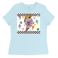 Baby Blue f bomb kinda mom Ladies Tee - TumblerDesignByShophia