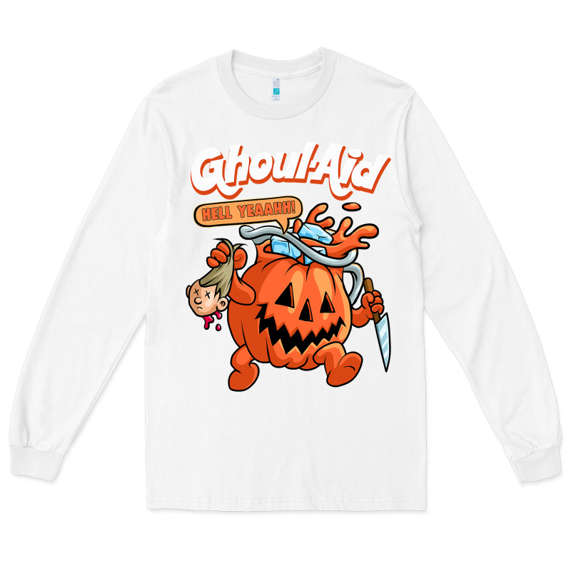 Cool Ghoul Aid Funny Ghoul Pumpkin Cute Meme Halloween T Shirt Long Sleeve Tee by maiPhamDesign | Teevron