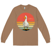 Toasted Coconut Retro Vintage Duck Long Sleeve Tee - maiPhamDesign