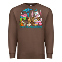 Chestnut easter cna certified nursing assistant Premium Sweatshirt - AdoDesignShop