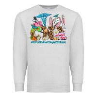 Dove Grey easter cna certified nursing assistant Premium Sweatshirt - AdoDesignShop