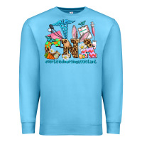 Ocean Blue easter cna certified nursing assistant Premium Sweatshirt - AdoDesignShop
