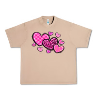 Burro love hearts Urban Heavy Tee - OliviaCreatesArt