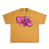 Peanut Butter love hearts Urban Heavy Tee - OliviaCreatesArt