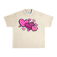Sandshell love hearts Urban Heavy Tee - OliviaCreatesArt