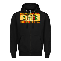 Black do it for the culture license plate Zipper Hoodie - BarkalooDesign