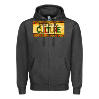 Charcoal Heather do it for the culture license plate Zipper Hoodie - BarkalooDesign