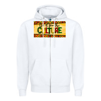 White do it for the culture license plate Zipper Hoodie - BarkalooDesign