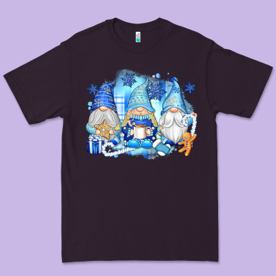 Snowman Gnome Premium Tee Designed By Texasbilliewilder