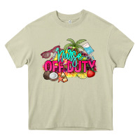 Mossy Nurse off duty Heavy Core Tee - NancyCooperArtShop